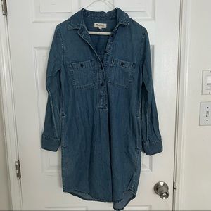 madewell jean dress